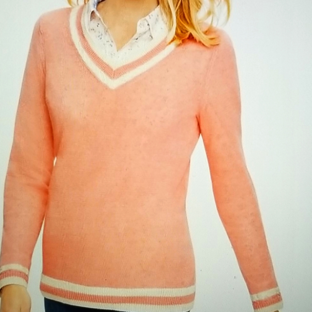 Talbots Linen Sweater